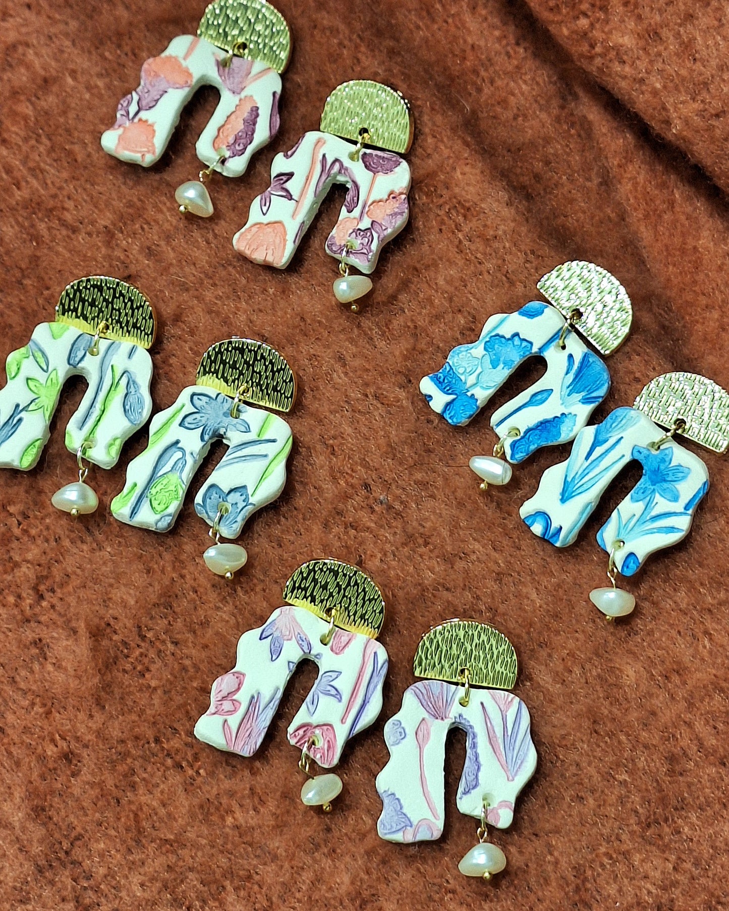 Serre tropicale bleu-vert