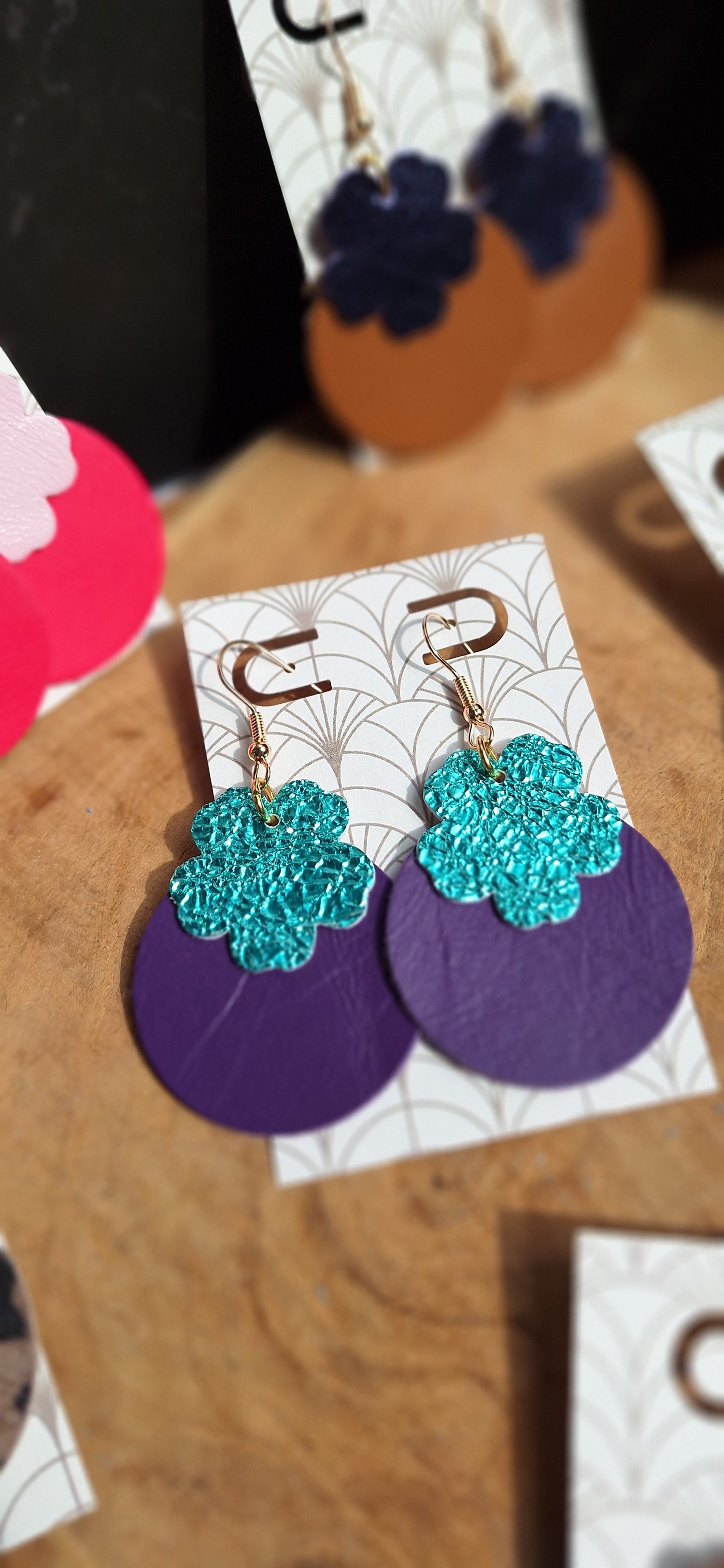 Bleunienn - violet & vert irisé