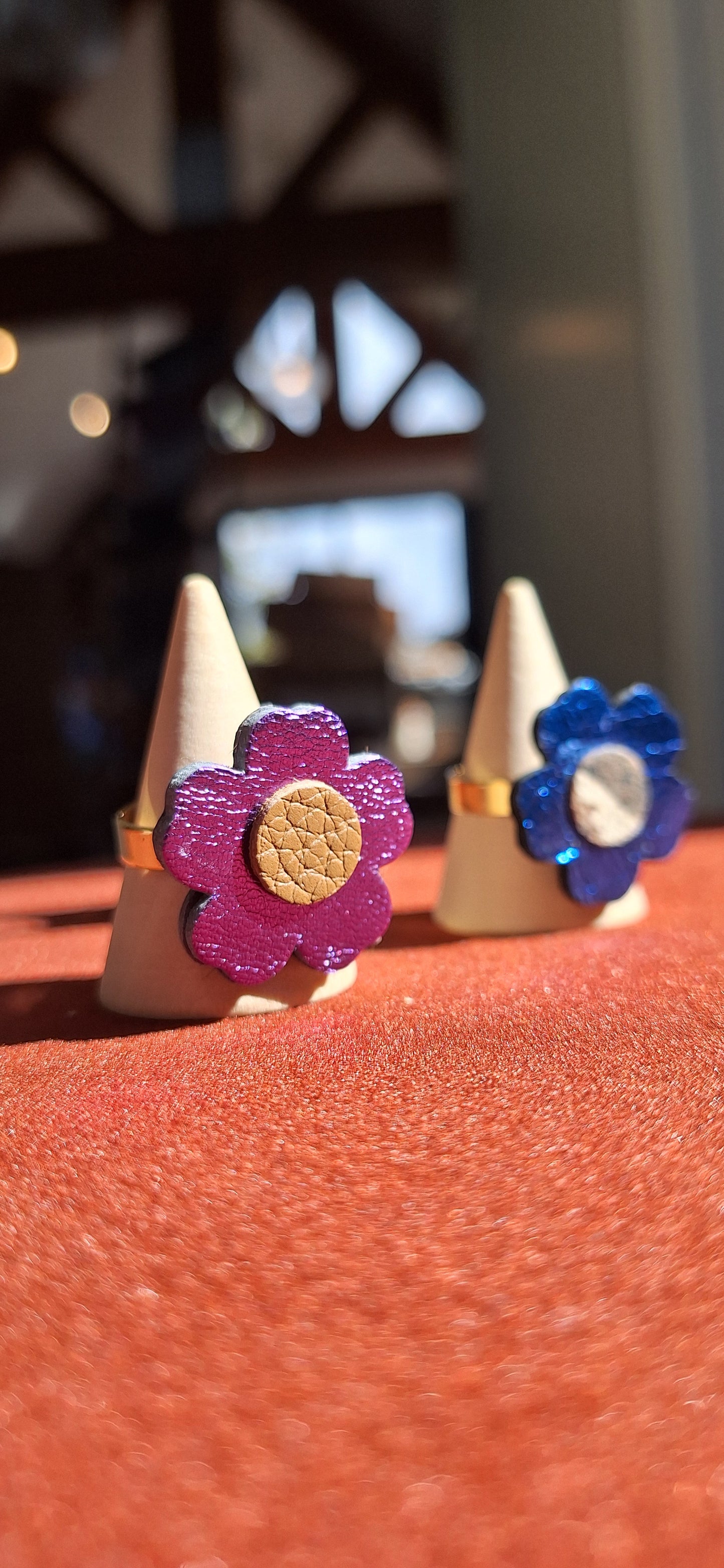 Bague Bleunienn - violet irisé & marron