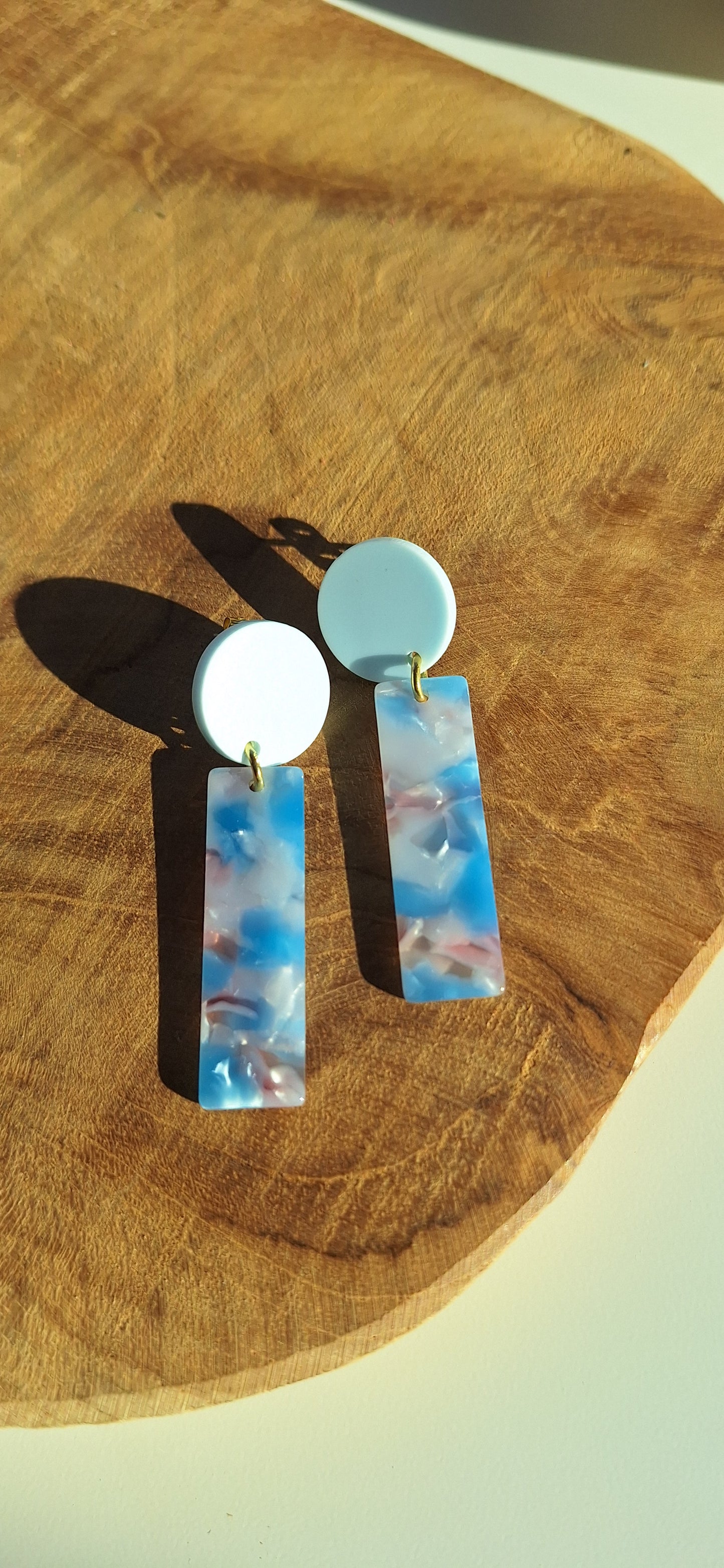 Boucles fantaisie - marbrées