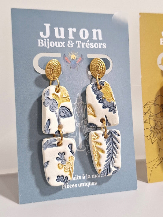 Floraison bleue