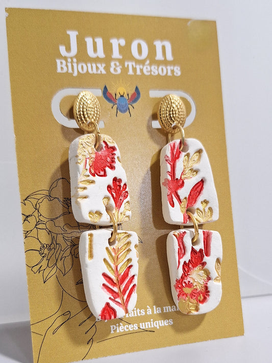 Floraison rouge