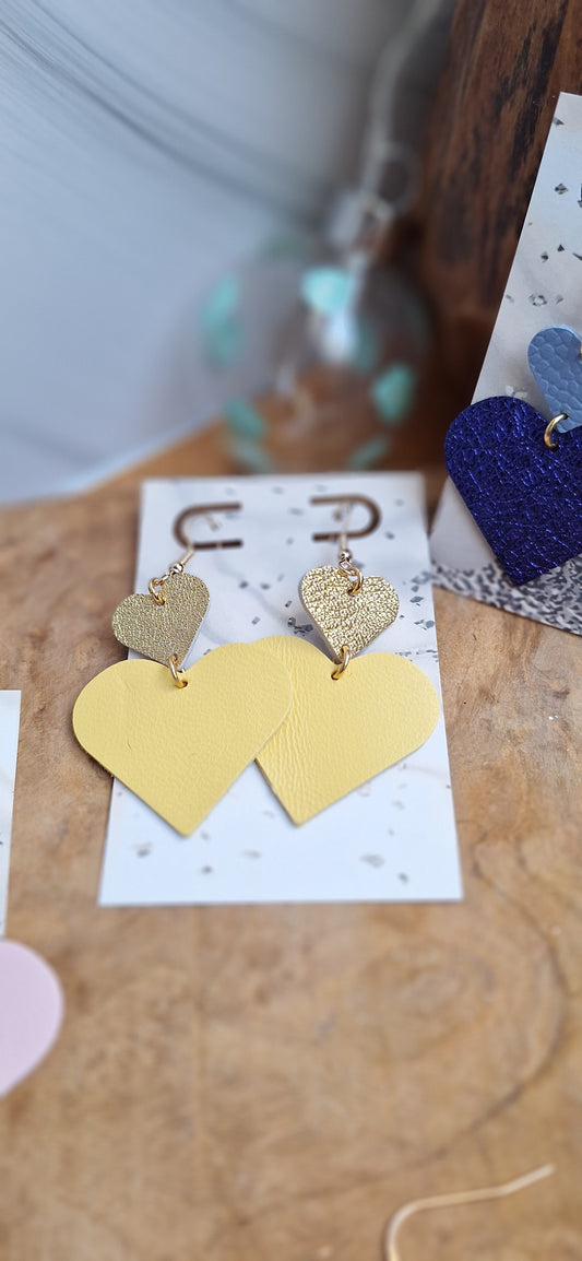 Love Heart jaune