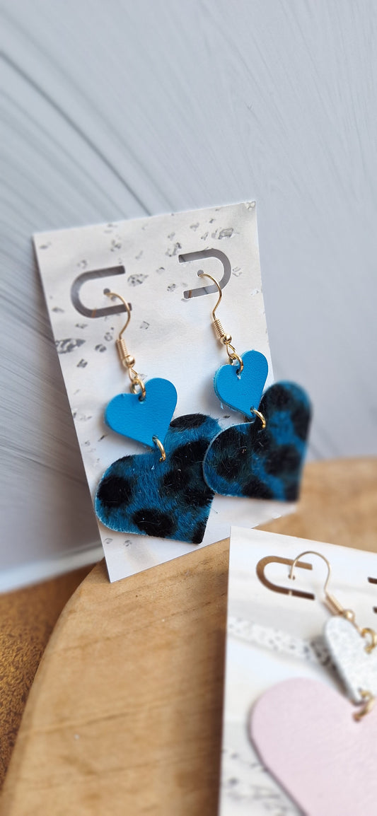 Love Heart léo bleu