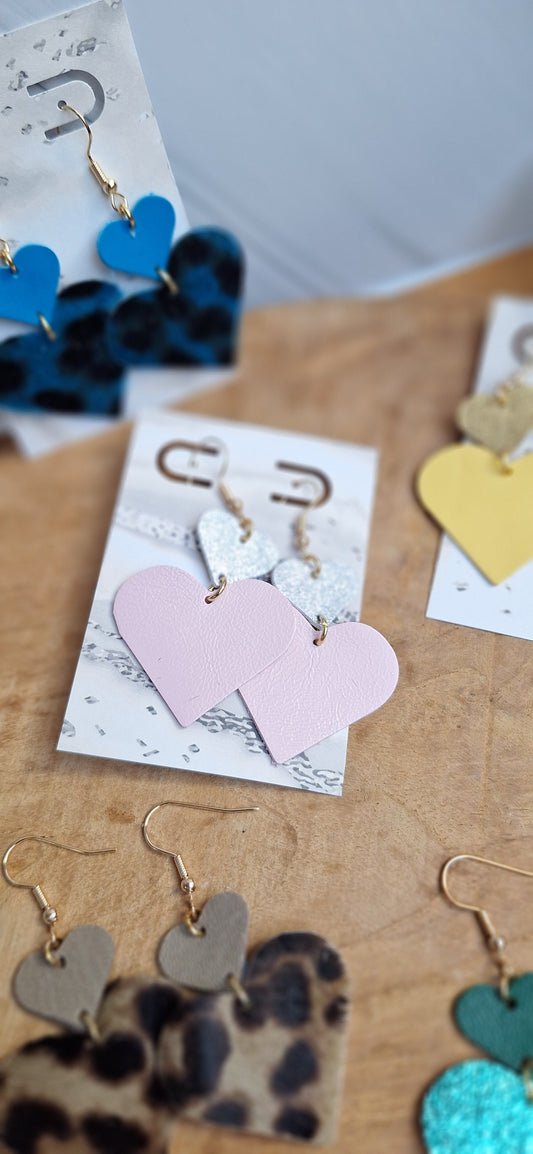 Love Heart rose + argent