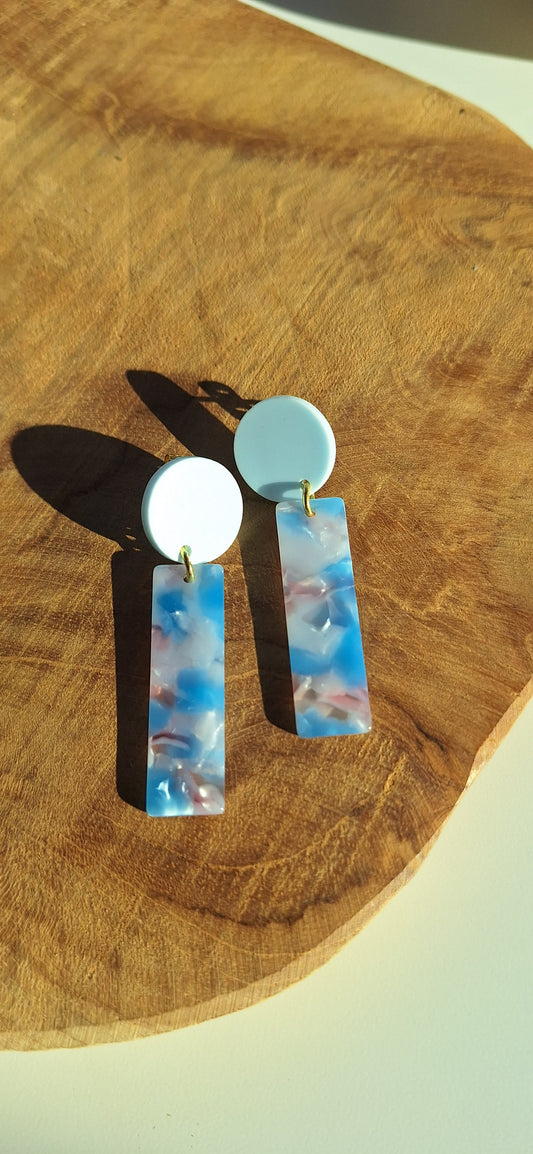 Boucles fantaisie - marbrées